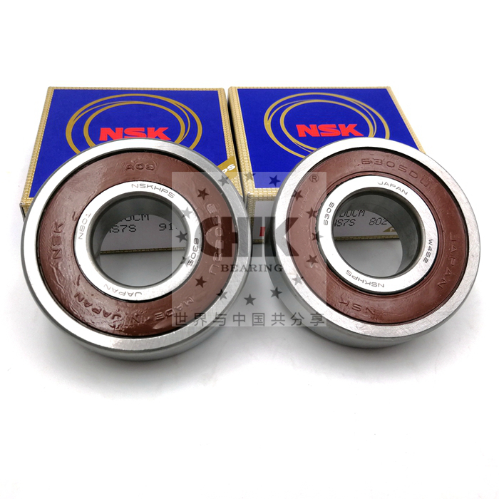 NSK conveyor bearing GCR15 deep groove ball bearing 6305DDU - CHIK BEARINGS