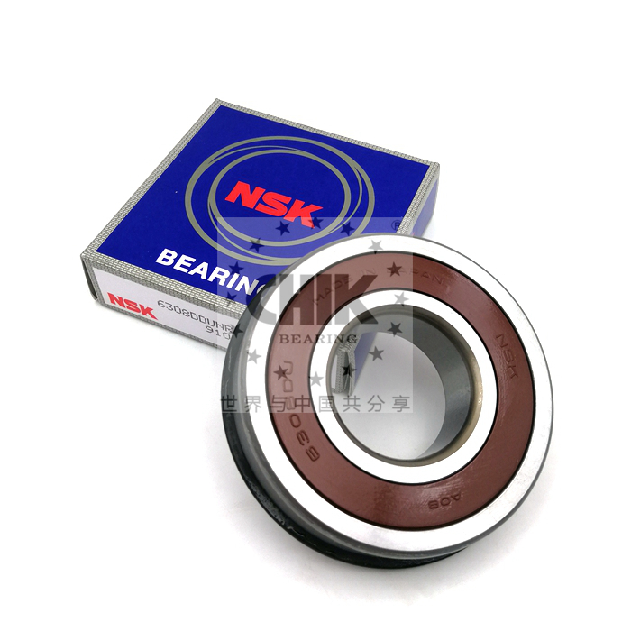 NSK 6308DDU Gearbox Bearing ABEC-1 ABEC-3 ABEC-5 Deep Groove Ball Bearing 6308DDU