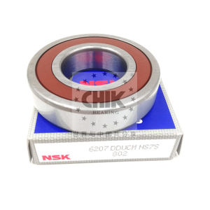 NSK 6207DDU Internal-combustion Engine Chrome Steel Deep Groove Ball Bearing